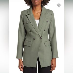 Belle & Bloom Princess Polly Textured Double-Breasted Blazer